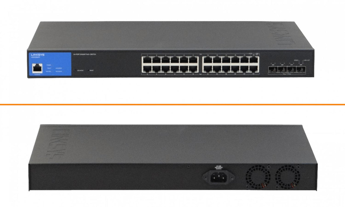 Switch administrable LINKSYS 24-1000-PoE-at Clickbox