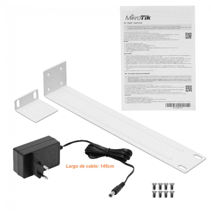 Switch Administrable MIKROTIK L5 5-SFP 4-SFP+10G Clickbox
