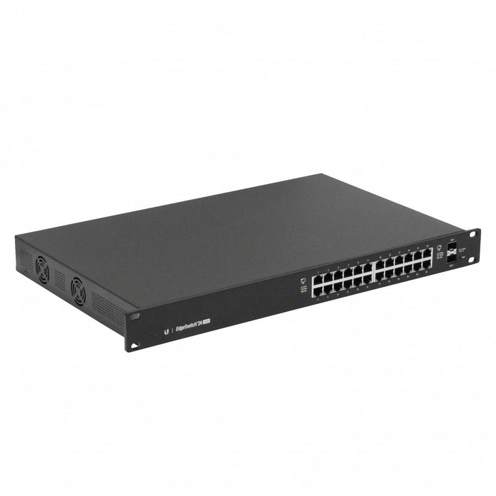 Switch administrable UBIQUITI 200W con 24 puertos Clickbox