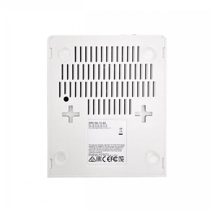 Switch Fibra SFP 5 Puertos Administrable Clickbox