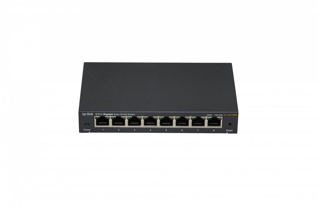 Switch Gigabit Ethernet de 8 puertos con Clickbox