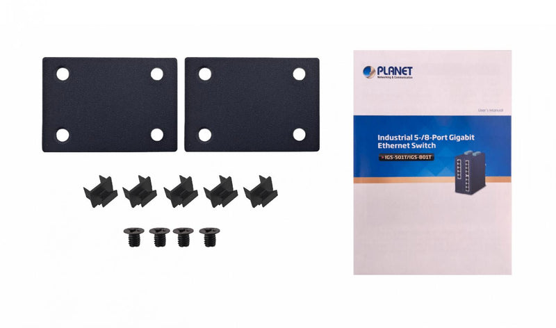 Switch Industrial PLANET 5-1000 IP30 Gigabit Clickbox