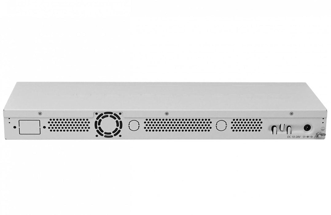 Switch MikroTik 24 puertos Gigabit con 2 puertos Clickbox