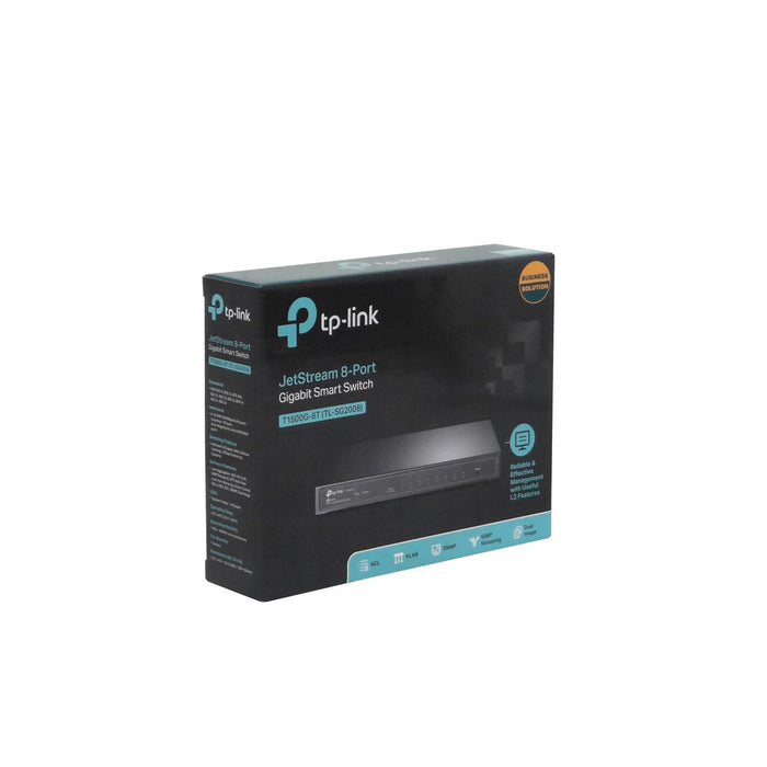 Switch de Red 8 Puertos Gigabit Ethernet Clickbox