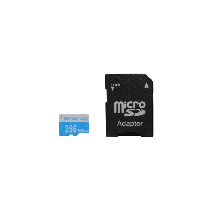 Tarjeta de memoria MicroSD Clase 6 256MB con Clickbox