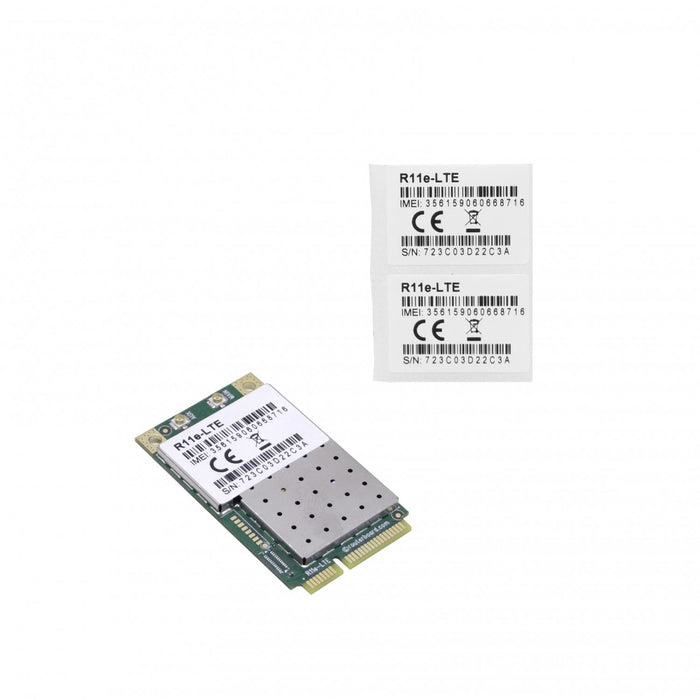 Tarjeta MiniPCIe LTE 4G/3G MikroTik Clickbox