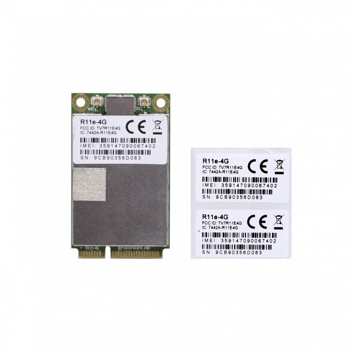 Tarjeta MiniPCIe LTE Cat4 2-u.FL Clickbox