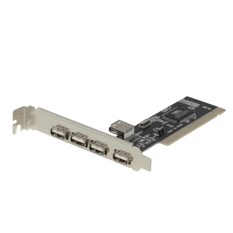 Tarjeta PCI 5 Puertos USB 2.0 con Chipset Clickbox