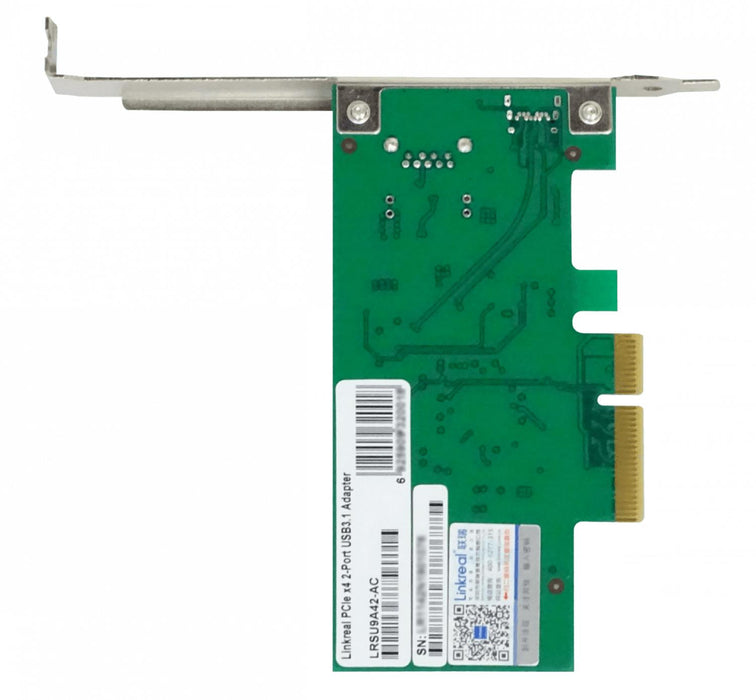 Tarjeta PCIExpress con 2 puertos USB 3.1 Clickbox