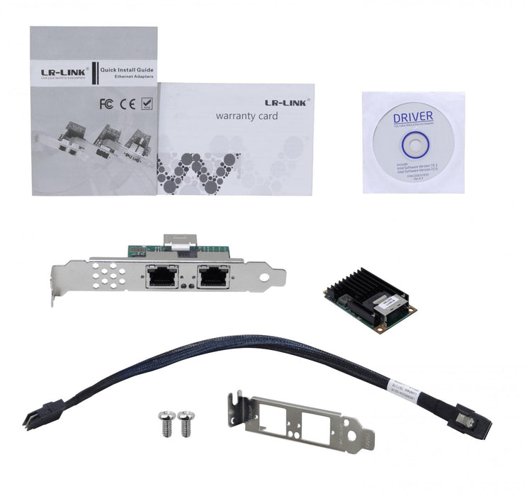 Tarjeta de Red Dual LRES2202PT MiniPCIe 2-1000 1G Clickbox
