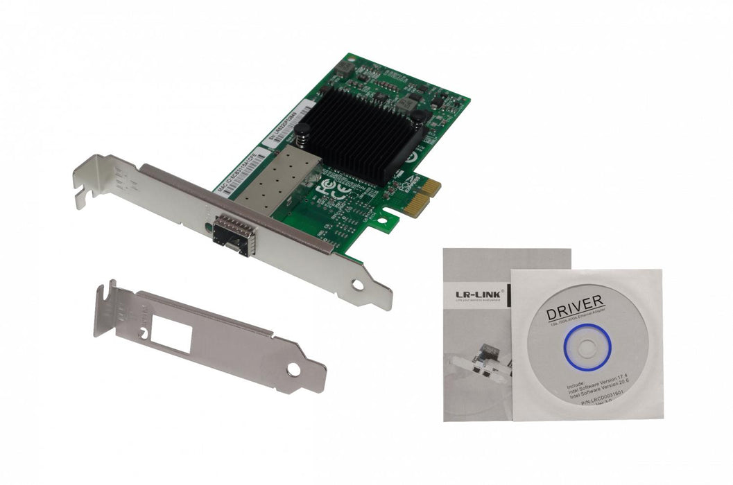 Tarjeta de red PCIe-x1 1-SFP 1G NIC Clickbox