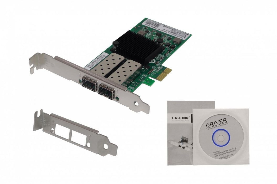 Tarjeta de red PCIe-x1 2-SFP 1G para Clickbox