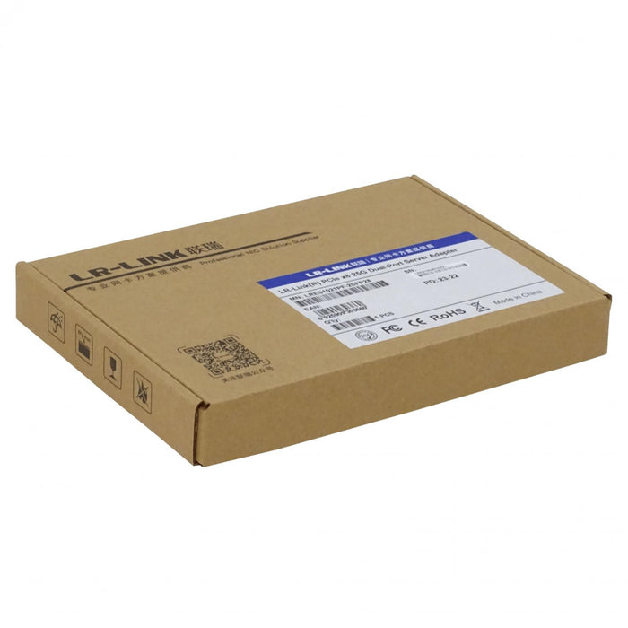 Tarjeta de red PCIe-x8 2-SFP28 25G NIC LRES1021PF Clickbox