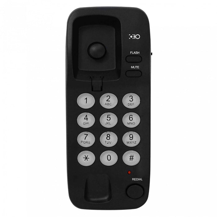Teléfono Analógico Semi-Góndola Negro Clickbox
