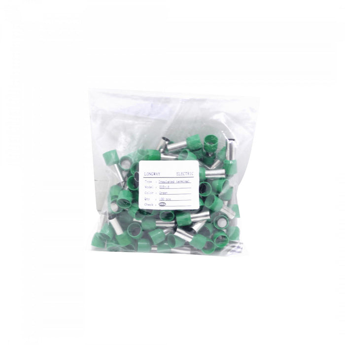 Terminal aislado crimp AWG4, 100 Clickbox
