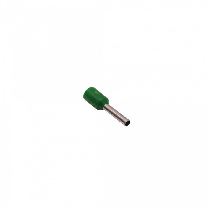 Terminal aislado verde 1,0mm2 AWG18, 100 Clickbox
