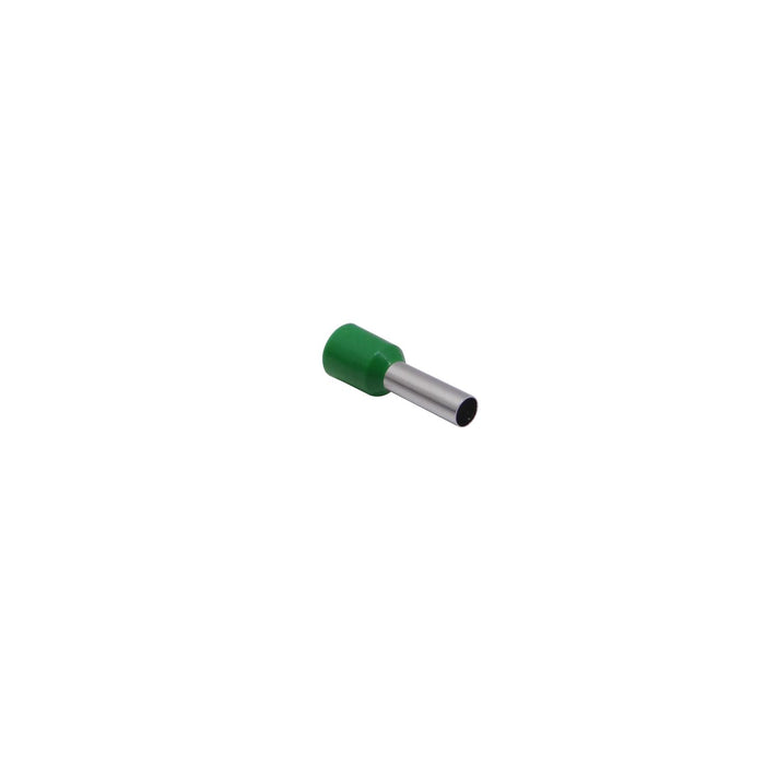 Terminal aislado verde AWG10, 100 Clickbox
