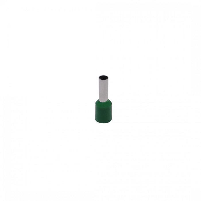 Terminal aislado verde AWG12, 100 Clickbox