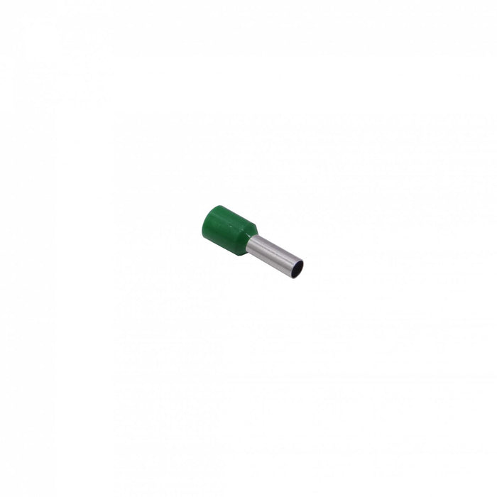 Terminal aislado verde AWG12, 100 Clickbox