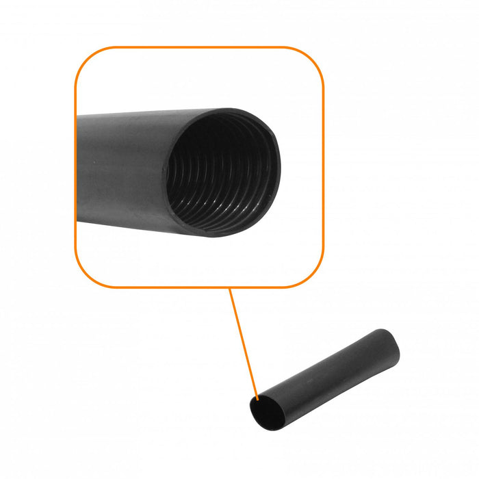 Termocontracción Negro 30mm para Empalmes y Clickbox