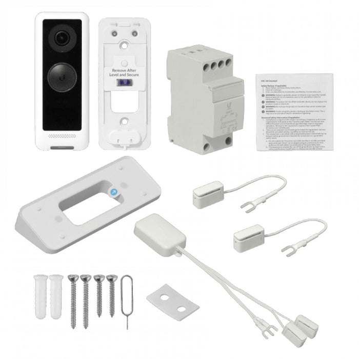 Timbre WiFi con cámara IP UBIQUITI req-WiFi, PIR, Clickbox