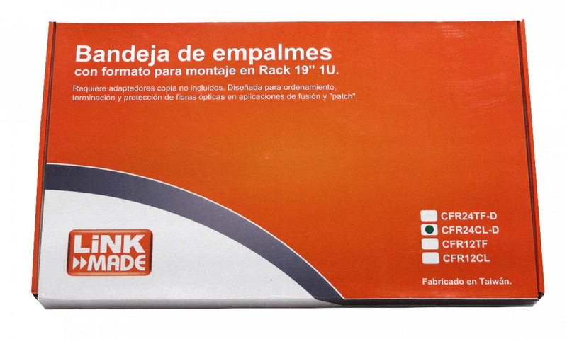 Panel Cabecera LINKMADE 1U Deslizable, 24 Puertos SC y 48 LC