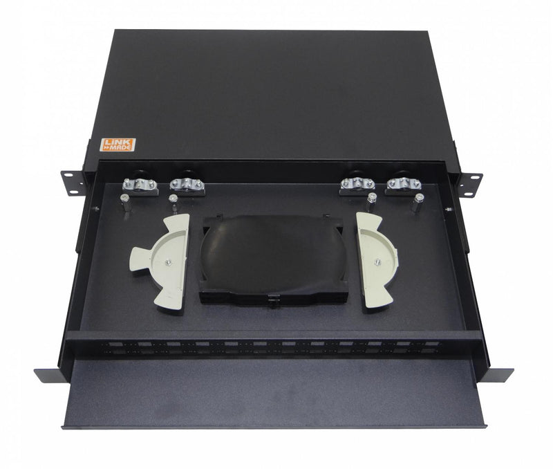 Panel Cabecera LINKMADE 1U Deslizable, 24 Puertos SC y 48 LC