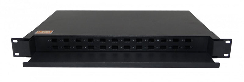 Panel Cabecera LINKMADE 1U Deslizable, 24 Puertos SC y 48 LC