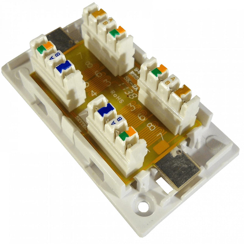 Toma de red LINKMADE Cat6 UTP con diseño Clickbox