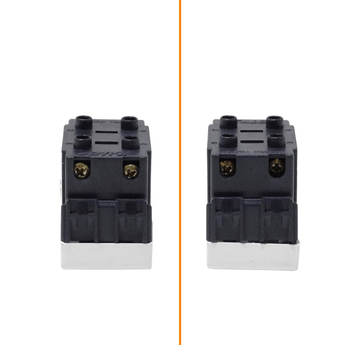 Toma RJ11 6P4C blanco KALOP compatible con Clickbox