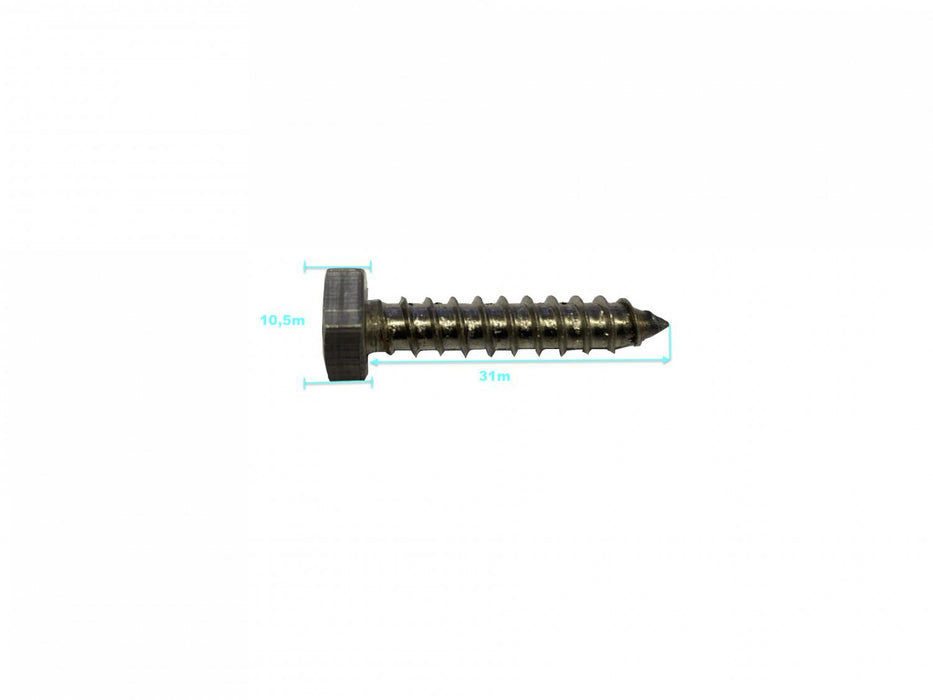 Tornillo Acero Inoxidable 1/4-10 X Clickbox