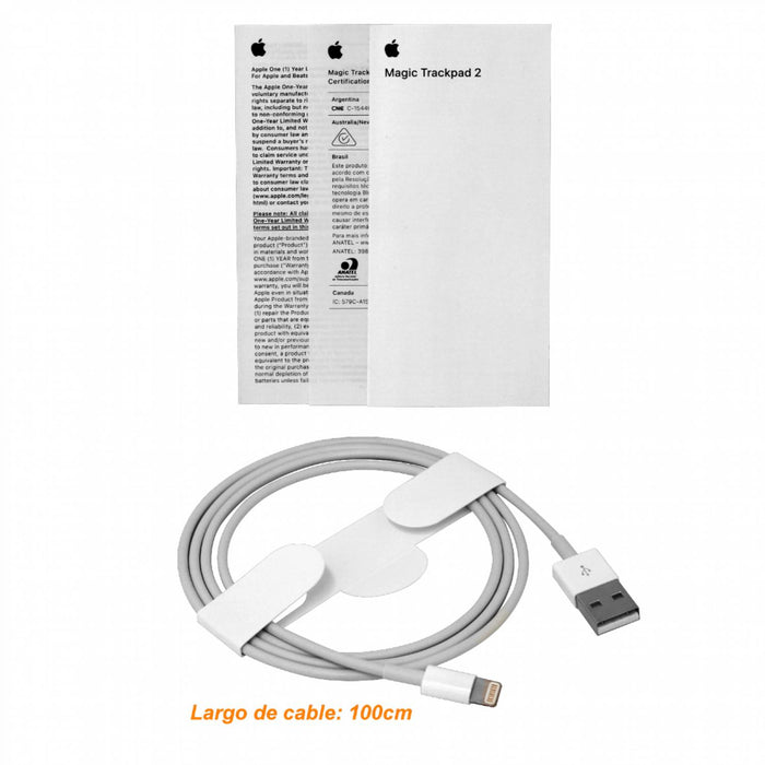 Trackpad Bluetooth Recargable APPLE Plata Clickbox