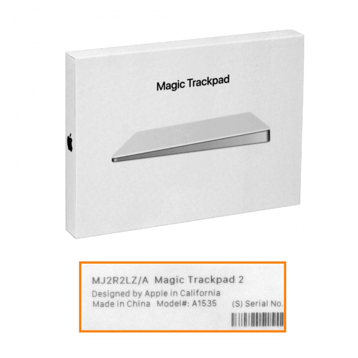 Trackpad Bluetooth Recargable APPLE Plata Clickbox