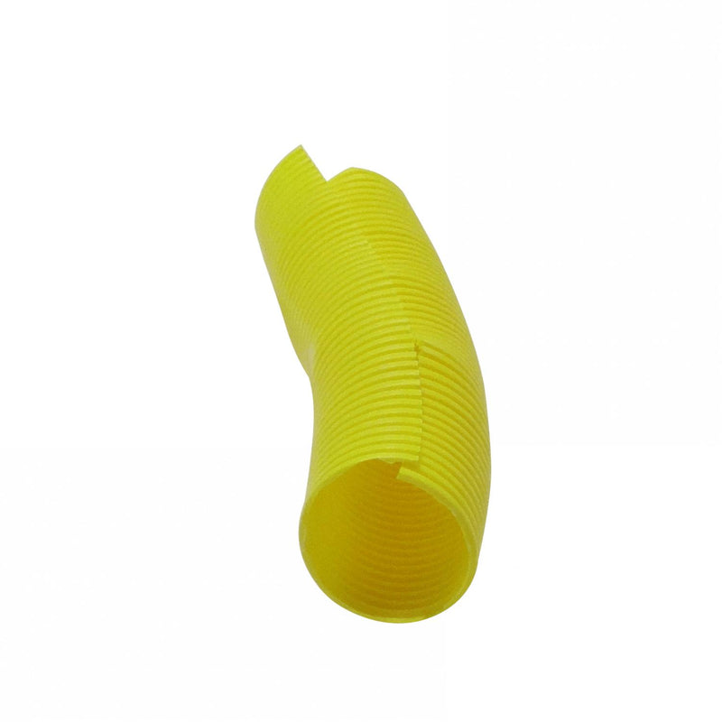Tubo Flexible Abierto 55mm Amarillo PC+ABS Clickbox