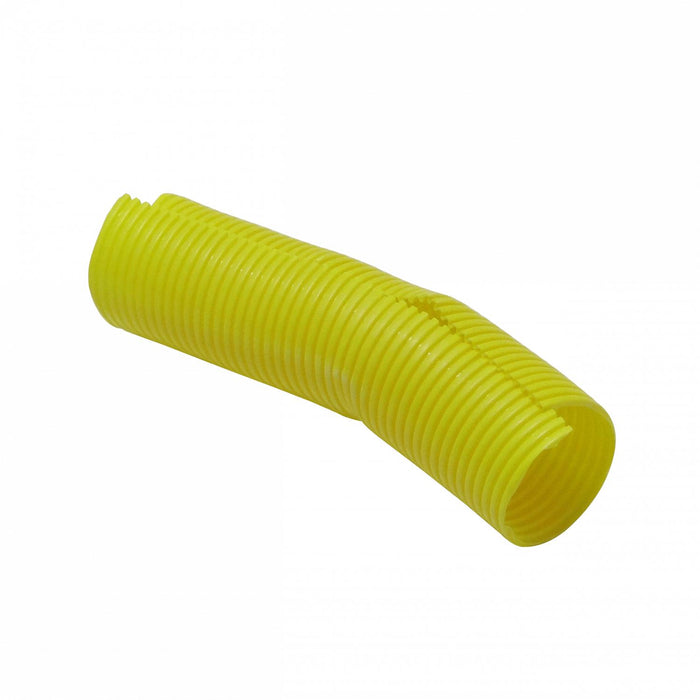 Tubo Flexible Abierto 55mm Amarillo PC+ABS Clickbox