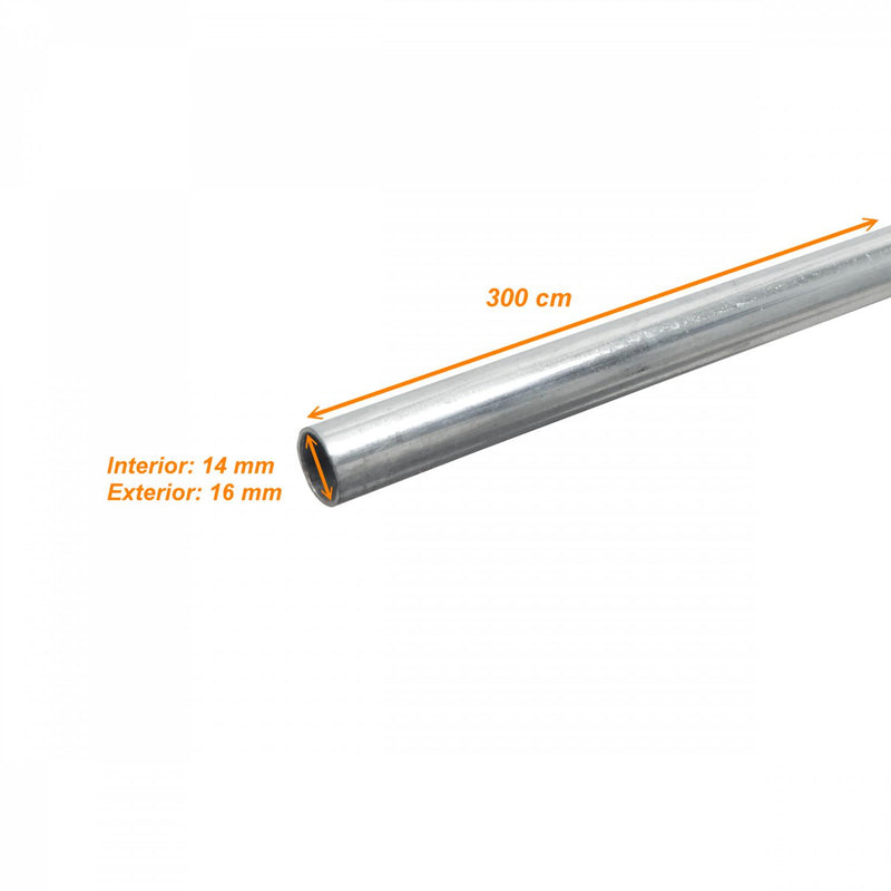 Tubo Galvanizado 16mm EMT-16-0 Clickbox