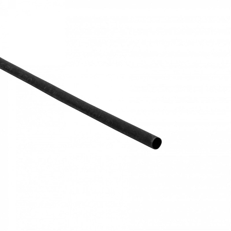 Tubo Termocontraíble Negro 2mm 1mt PE Clickbox