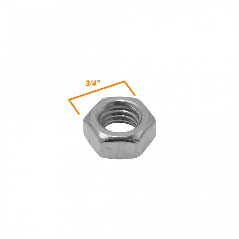Tuerca Hexagonal M12-3/4p 19mm 1-und para Sinfin Clickbox