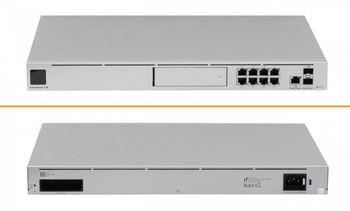 UBIQUITI 128GB 8-1000-PoE 1-2500 2-SFP+10G USP Clickbox