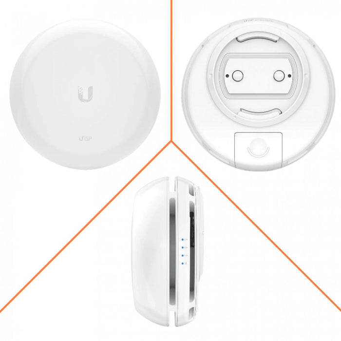 UBIQUITI 60GHz 1-10G 57-66GHz 6Gbps 2km inc-48V Clickbox