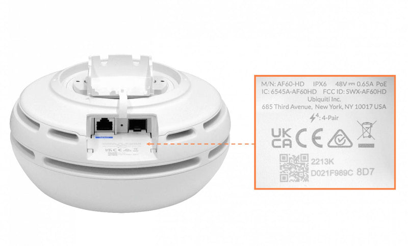 UBIQUITI 60GHz 1-10G 57-66GHz 6Gbps 2km inc-48V Clickbox