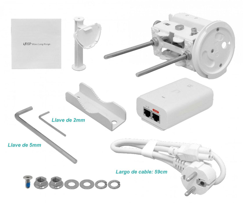 UBIQUITI 8km 46/22dBi 60/5GHz 1-1000 inc-48V Clickbox