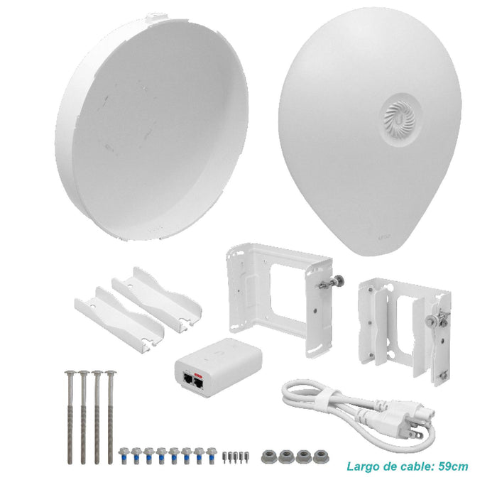 UBIQUITI AF60-XR 60GHz/57-71 2,5Gbps 15km 1-10G Clickbox