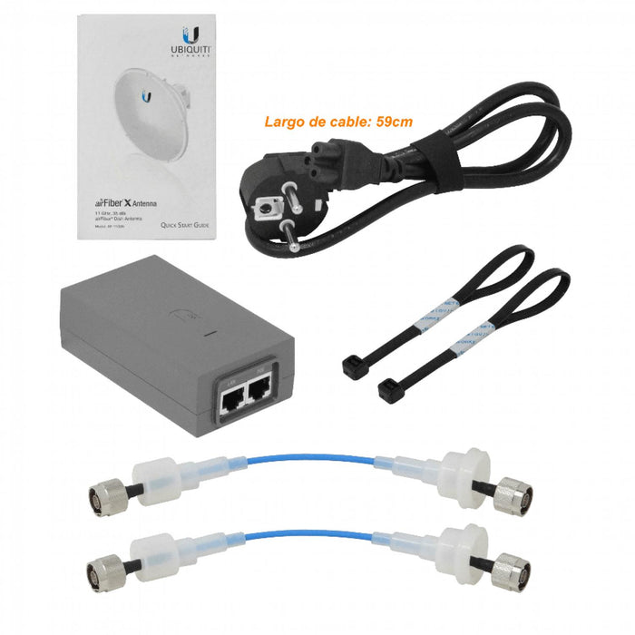 UBIQUITI inc-DUP-H 11GHz antena 35dBi 1-1000 Clickbox