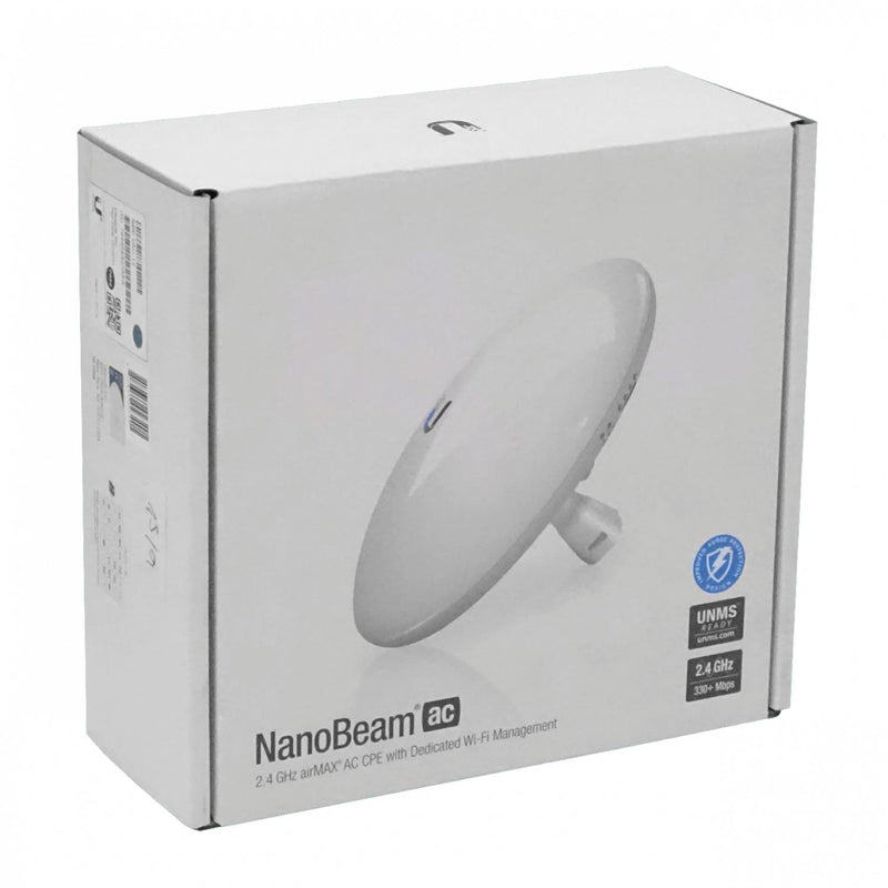 UBIQUITI NanoBeam AC 2,4GHz 13dBi 27dBm Clickbox