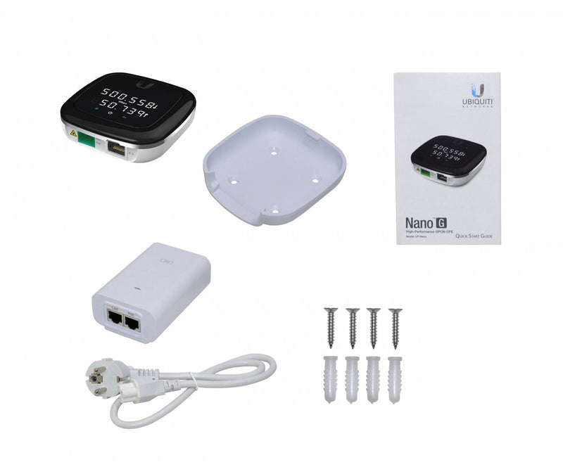 UBIQUITI ONU GPON 1-1000 1-SC/APC SM B+ con Clickbox