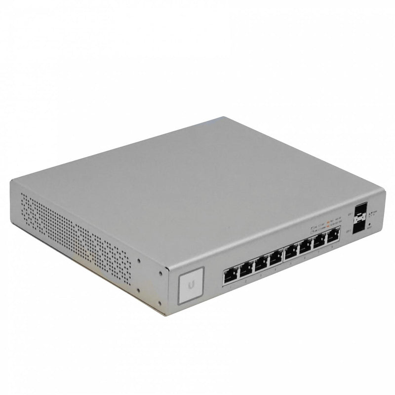 UBIQUITI Switch 120W 8 Puertos PoE Gigabit 2 SFP Clickbox