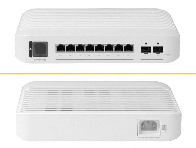 UBIQUITI Switch 8 Puertos PoE 2500Mbps 48af/52at Clickbox