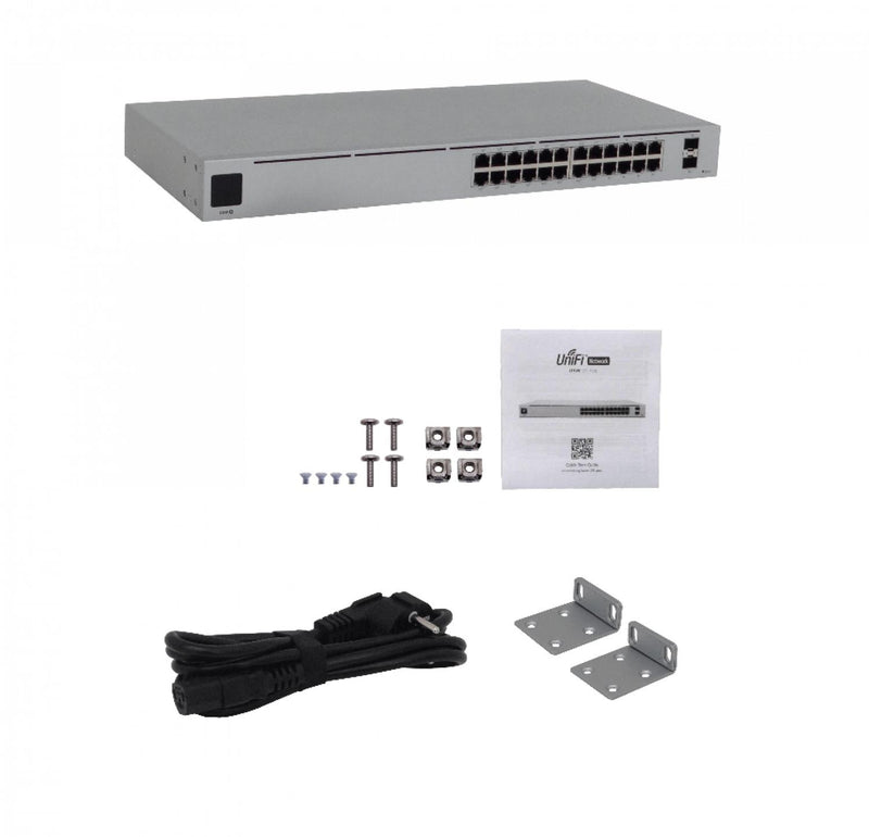 UBIQUITI Switch PoE 24 Puertos Gigabit Clickbox