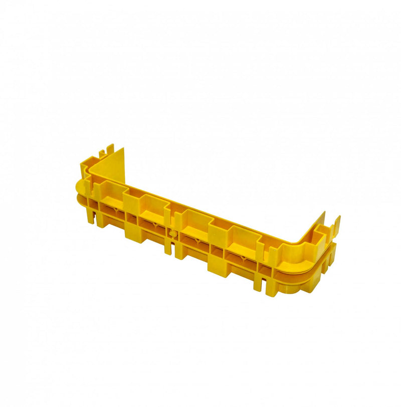 Unión amarilla 360x100mm PC+ABS LSZH Clickbox